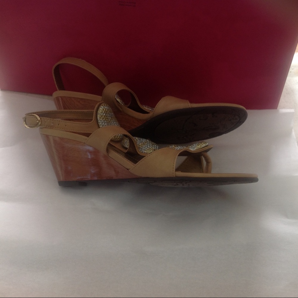 Kathy Van Zeeland Wedge Sandals